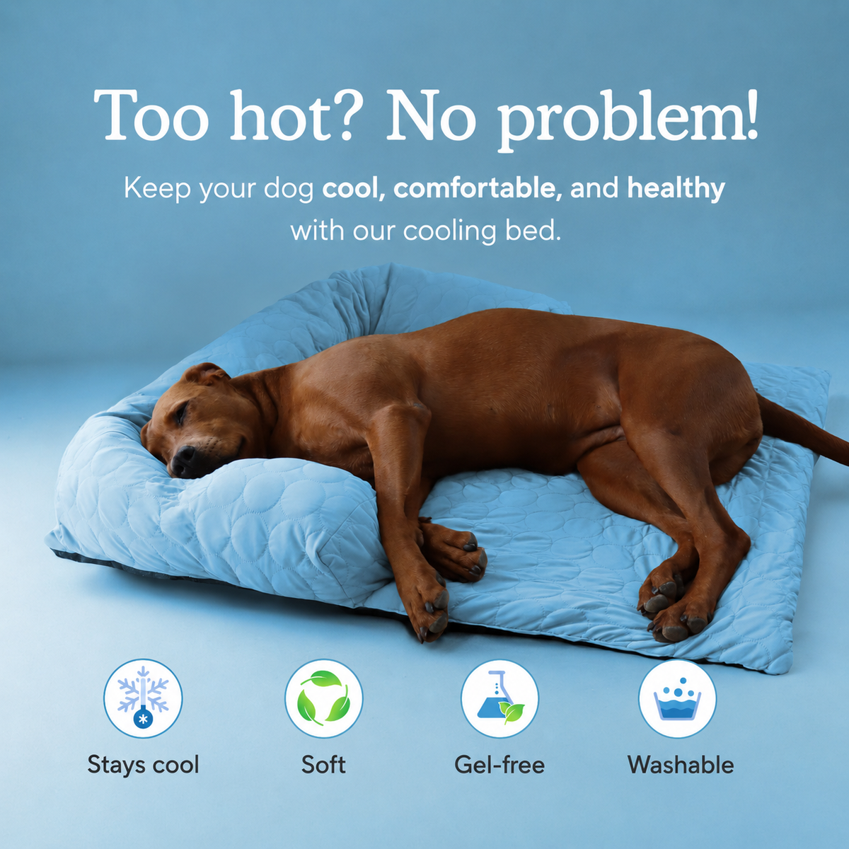 Luxury Self-Cooling Bed Pawlaro
